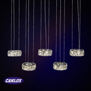 30W crystal hanging pendant lights with High-end K9 crystal