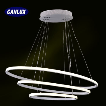 LED 52W pendant lightings with pure aluminum and high quality silica